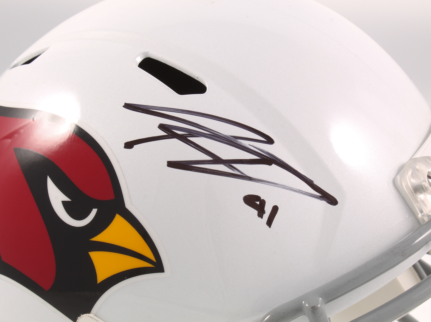Kenyan Drake Signed Cardinals Full-Size Speed Helmet (Beckett COA) at PristineAuction.com Kenyan Drake Signed Cardinals Full-Size Speed Helmet (Beckett COA) at PristineAuction.com