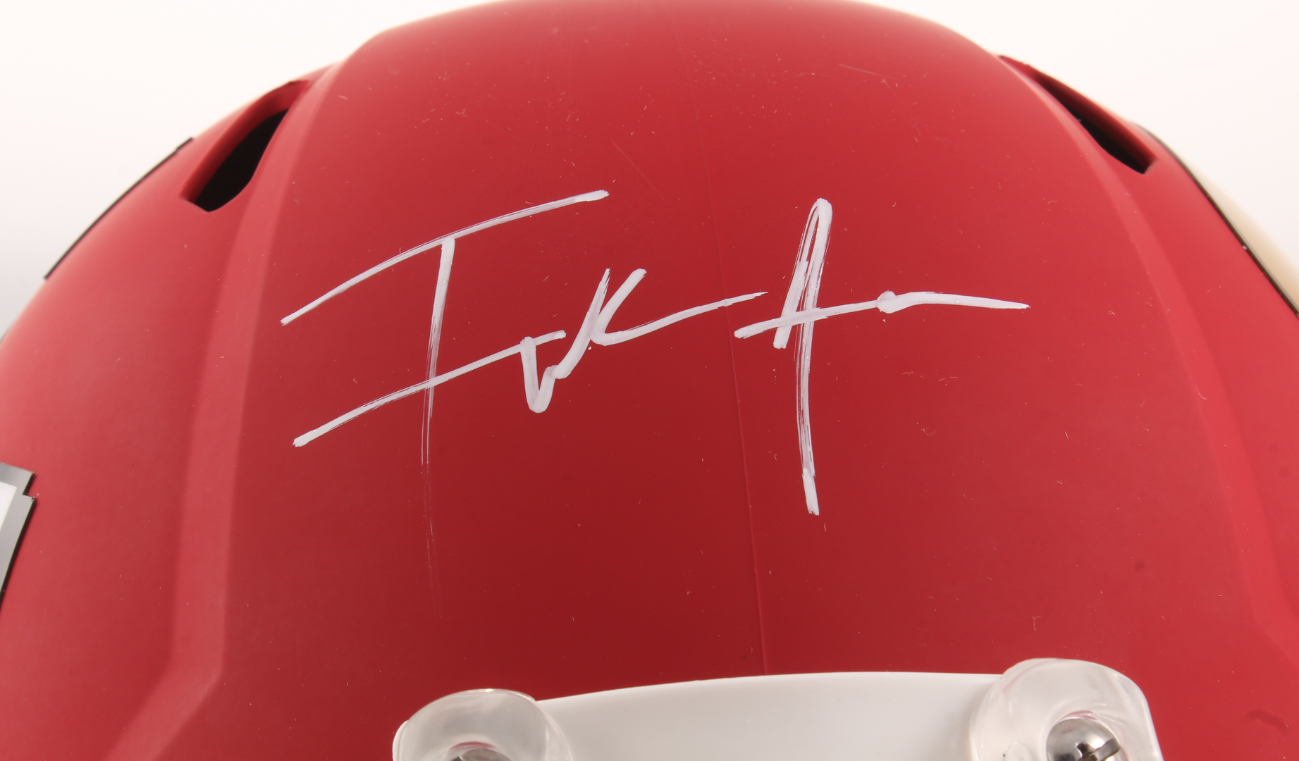 Frank Gore Signed 49ers AMP Alternate Full-Size Speed Helmet (JSA COA) at PristineAuction.com Frank Gore Signed 49ers AMP Alternate Full-Size Speed Helmet (JSA COA) at PristineAuction.com