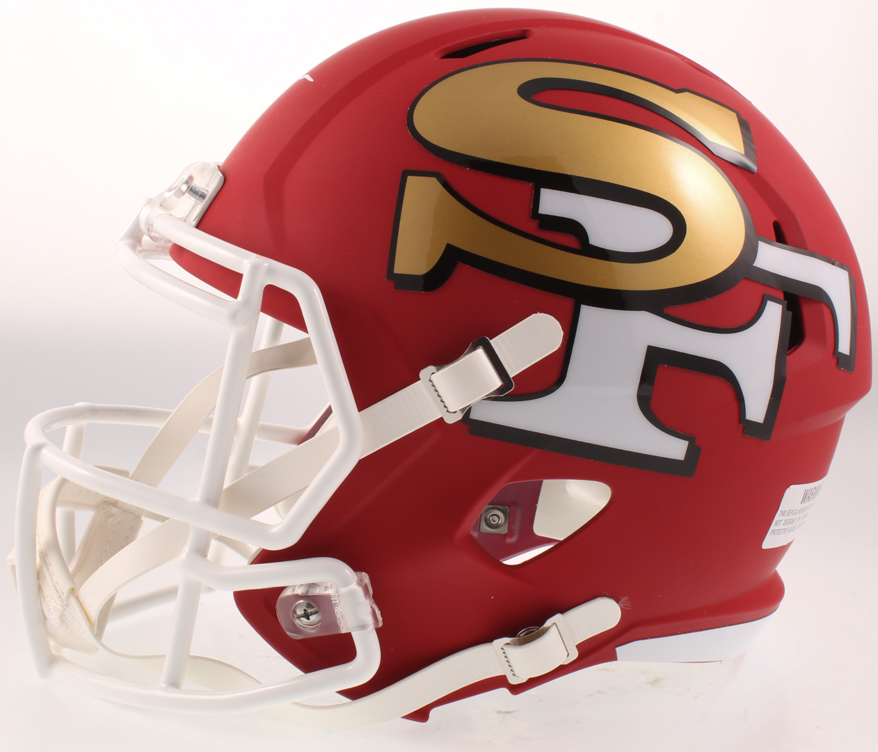 Frank Gore Signed 49ers AMP Alternate Full-Size Speed Helmet (JSA COA) at PristineAuction.com Frank Gore Signed 49ers AMP Alternate Full-Size Speed Helmet (JSA COA) at PristineAuction.com