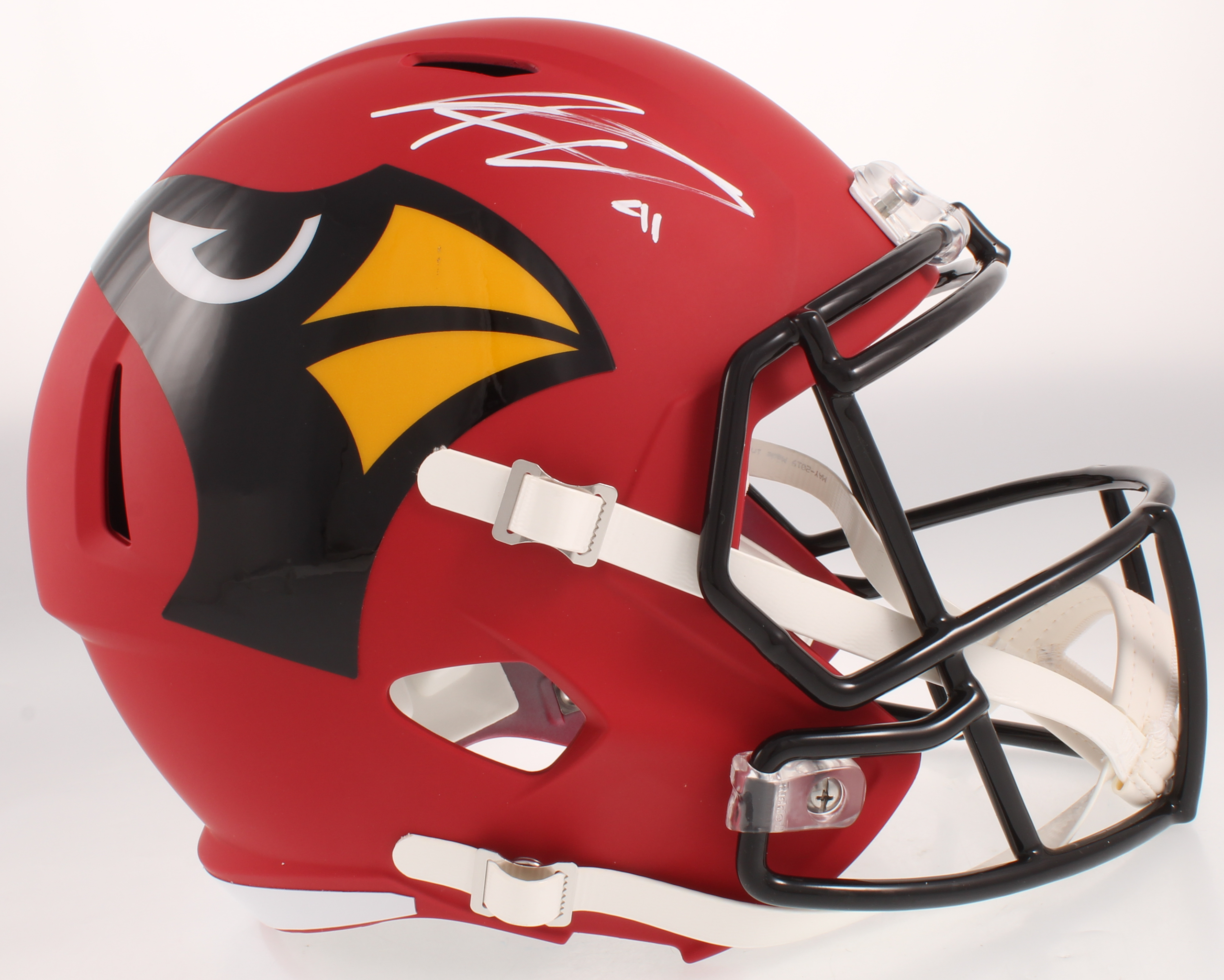 Kenyan Drake Signed Cardinals Full-Size AMP Alternate Speed Helmet (Beckett COA) at PristineAuction.com Kenyan Drake Signed Cardinals Full-Size AMP Alternate Speed Helmet (Beckett COA) at PristineAuction.com