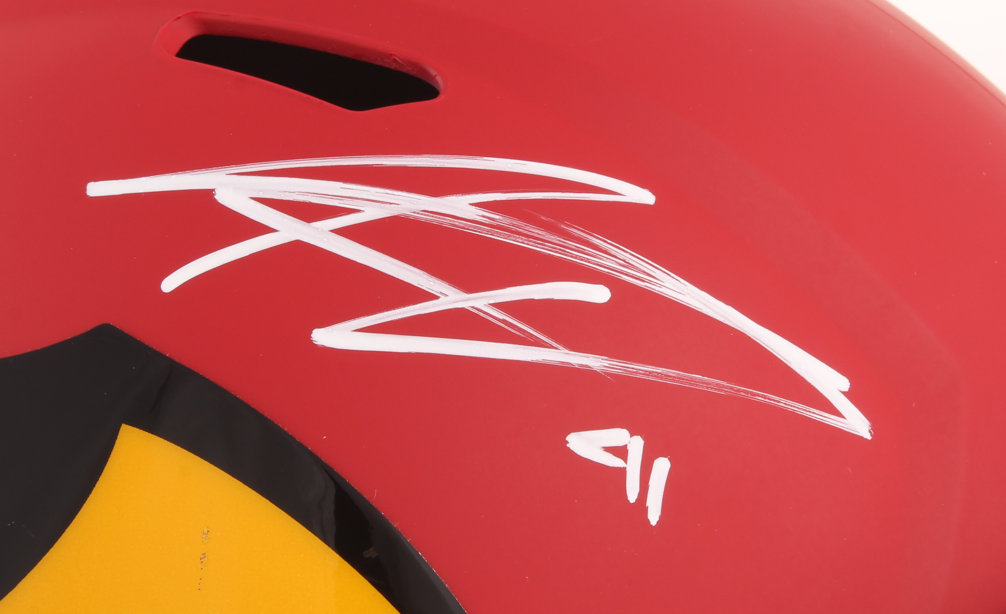 Kenyan Drake Signed Cardinals Full-Size AMP Alternate Speed Helmet (Beckett COA) at PristineAuction.com Kenyan Drake Signed Cardinals Full-Size AMP Alternate Speed Helmet (Beckett COA) at PristineAuction.com