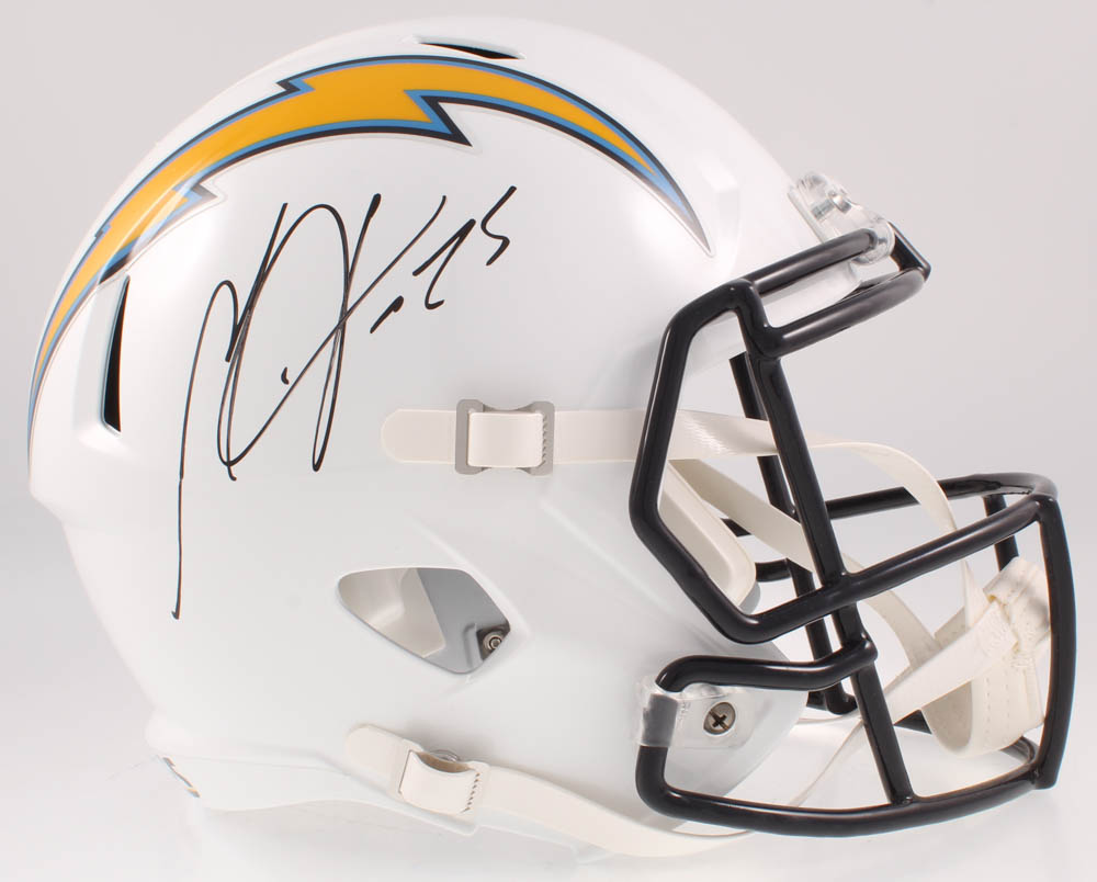 Melvin Gordon Signed Chargers Full-Size Speed Helmet (Beckett COA) at PristineAuction.com Melvin Gordon Signed Chargers Full-Size Speed Helmet (Beckett COA) at PristineAuction.com