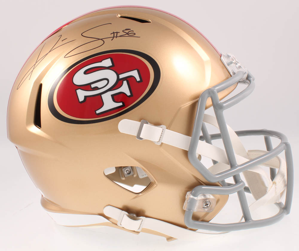 Kwon Alexander Signed 49ers Full-Size Speed Helmet (JSA COA) at PristineAuction.com Kwon Alexander Signed 49ers Full-Size Speed Helmet (JSA COA) at PristineAuction.com