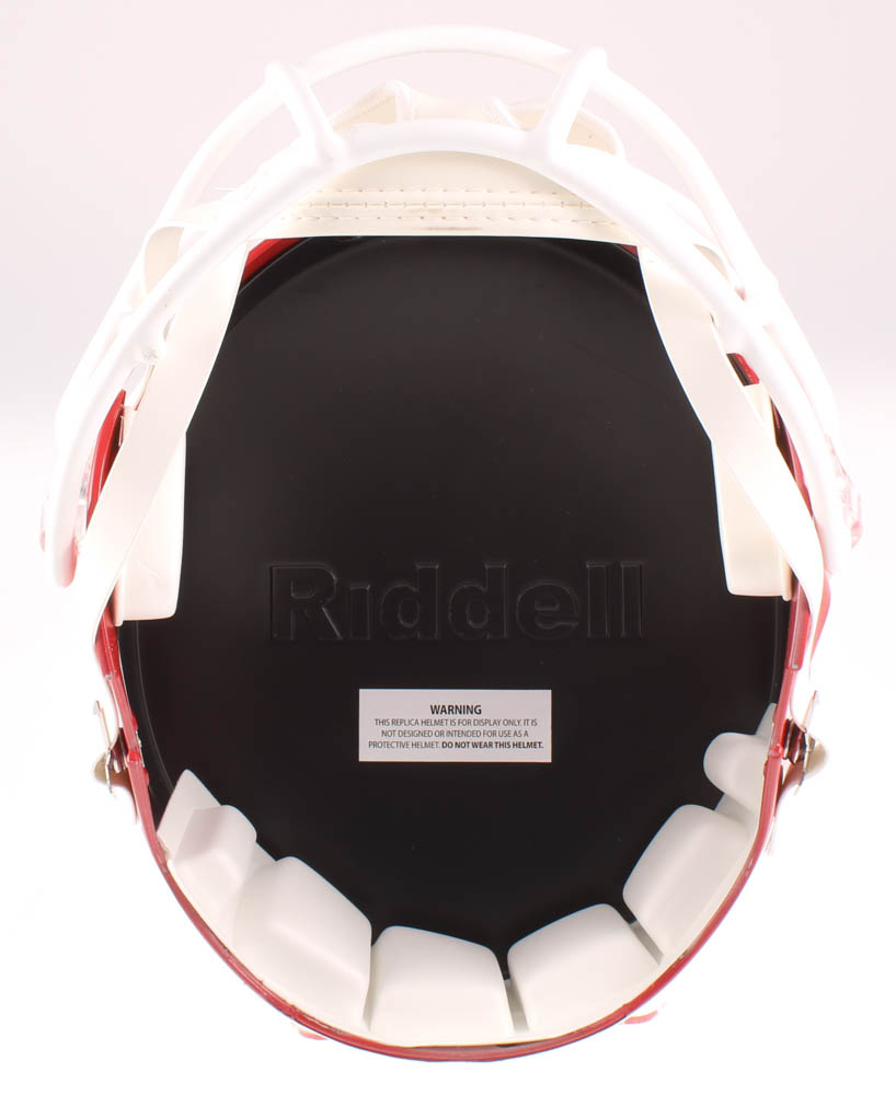 Mecole Hardman Signed Chiefs Full-Size Speed Helmet Inscribed "SB LIV Champs" (Beckett COA) at PristineAuction.com Mecole Hardman Signed Chiefs Full-Size Speed Helmet Inscribed "SB LIV Champs" (Beckett COA) at PristineAuction.com