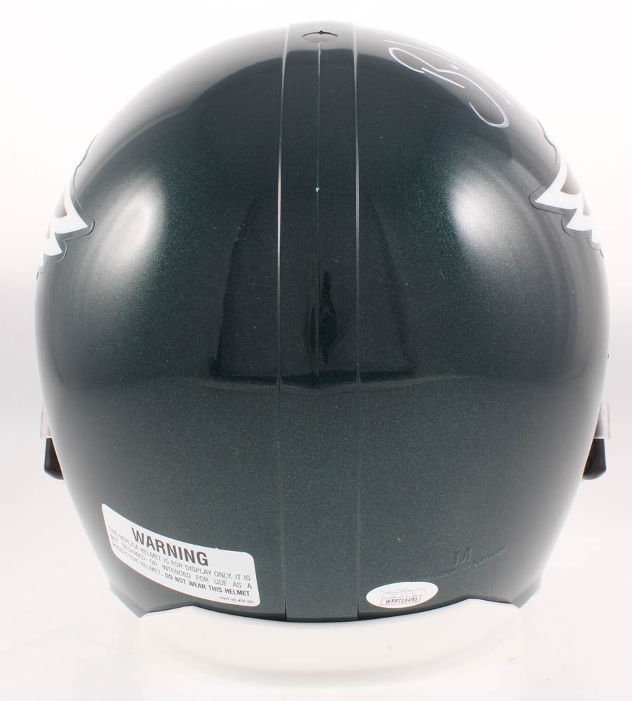 Brian Dawkins Signed Eagles Full-Size Speed Helmet Inscribed "Weapon X!!" (JSA COA) at PristineAuction.com Brian Dawkins Signed Eagles Full-Size Speed Helmet Inscribed "Weapon X!!" (JSA COA) at PristineAuction.com