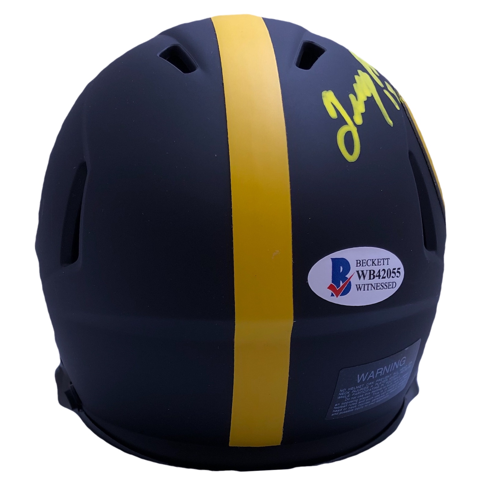 Terry Bradshaw Signed Steelers Eclipse Alternate Speed Mini Helmet (Beckett COA) at PristineAuction.com Terry Bradshaw Signed Steelers Eclipse Alternate Speed Mini Helmet (Beckett COA) at PristineAuction.com