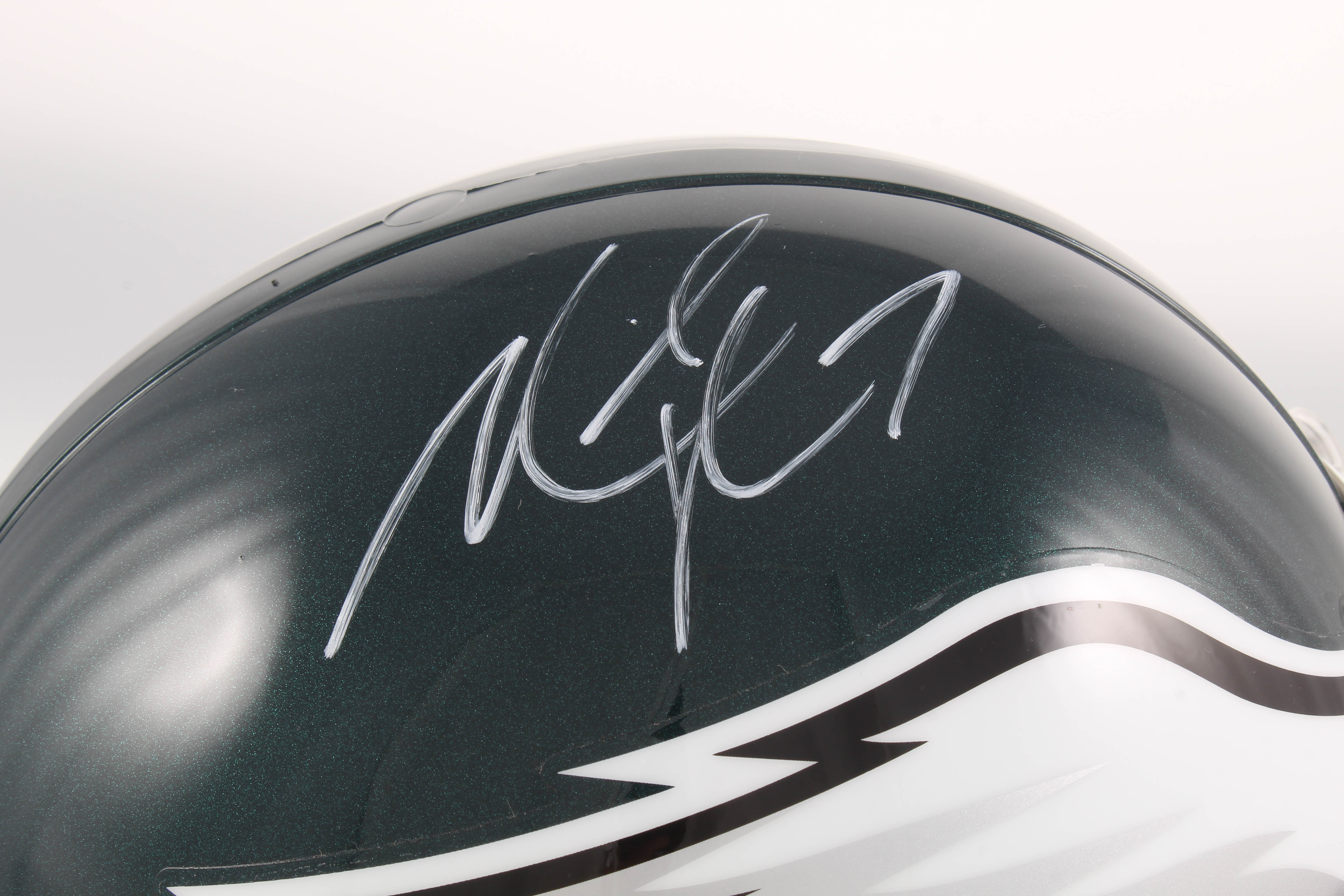 Michael Vick Signed Eagles Full-Size Helmet (JSA COA) at PristineAuction.com Michael Vick Signed Eagles Full-Size Helmet (JSA COA) at PristineAuction.com