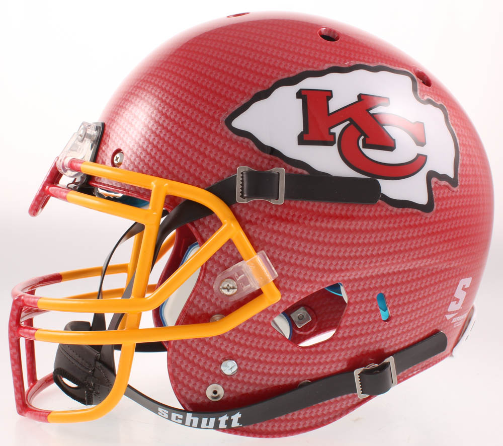 Travis Kelce Signed Chiefs FullSize Authentic OnField HydroDipped