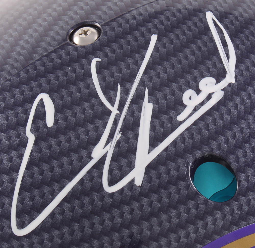 Ed Reed Signed Ravens Full-Size Authentic On-Field Hydro-Dipped Helmet (Beckett COA) at PristineAuction.com Ed Reed Signed Ravens Full-Size Authentic On-Field Hydro-Dipped Helmet (Beckett COA) at PristineAuction.com