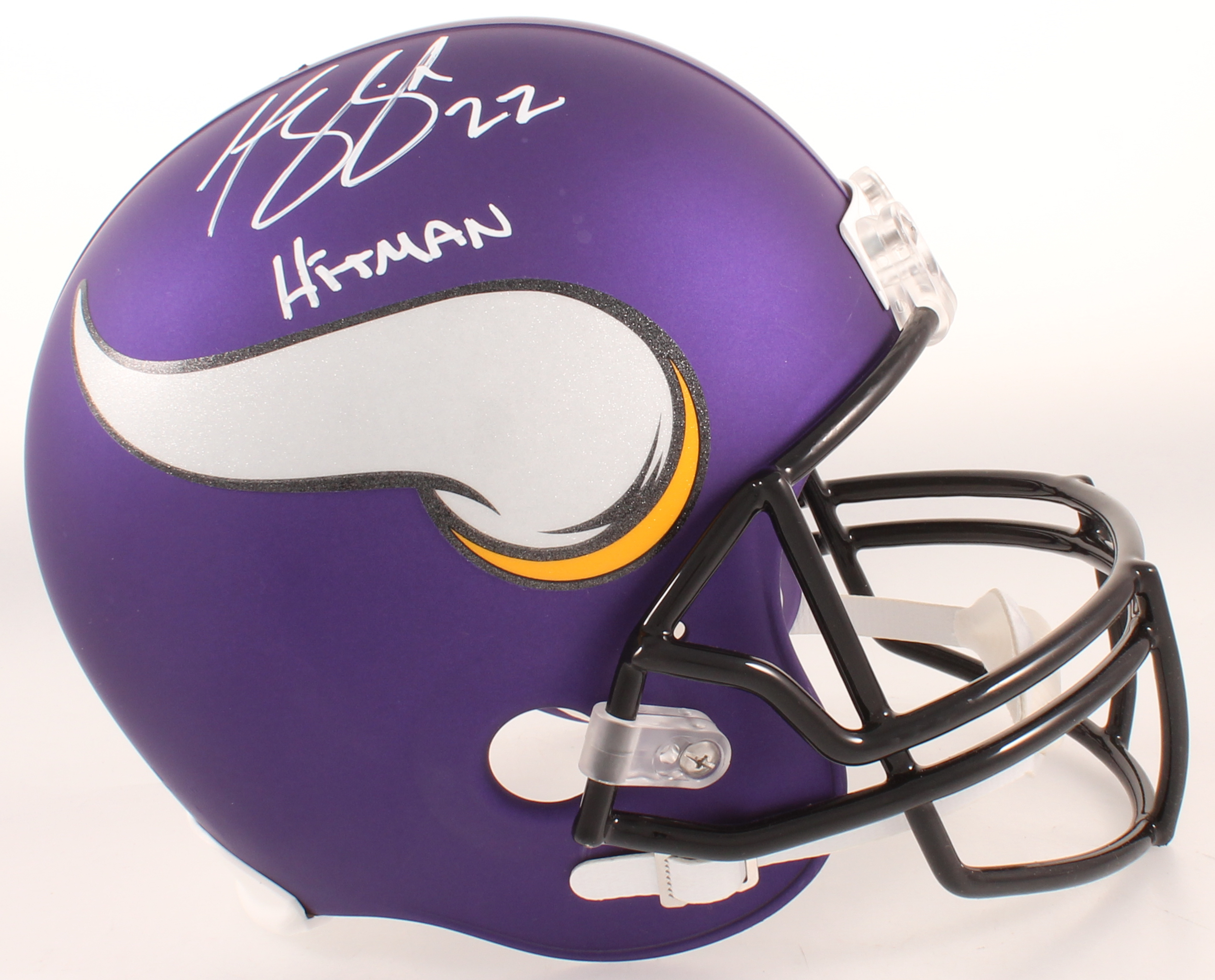 Harrison Smith Signed Vikings Full-Size Helmet Inscribed "Hitman" (Beckett COA) at PristineAuction.com Harrison Smith Signed Vikings Full-Size Helmet Inscribed "Hitman" (Beckett COA) at PristineAuction.com