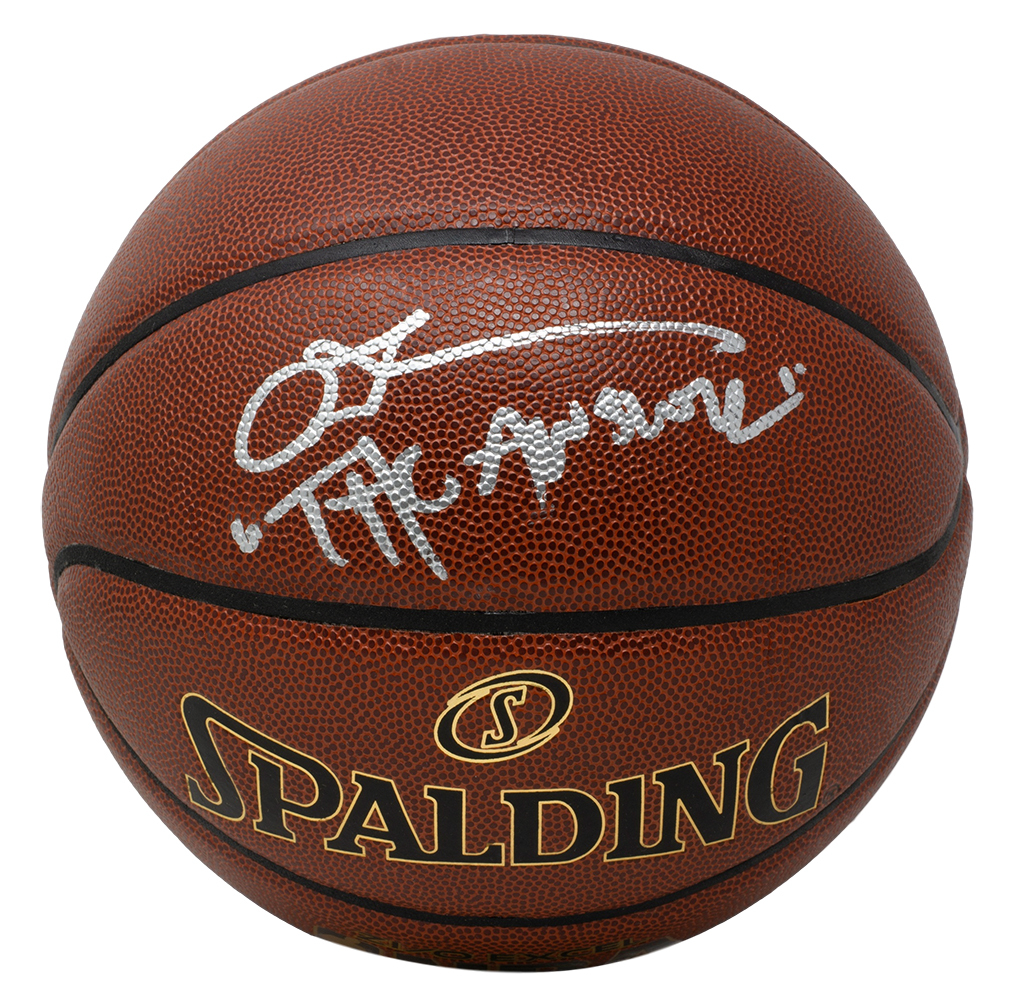 Allen Iverson Signed NBA Basketball Inscribed "The Answer" (JSA COA) at PristineAuction.com Allen Iverson Signed NBA Basketball Inscribed "The Answer" (JSA COA) at PristineAuction.com