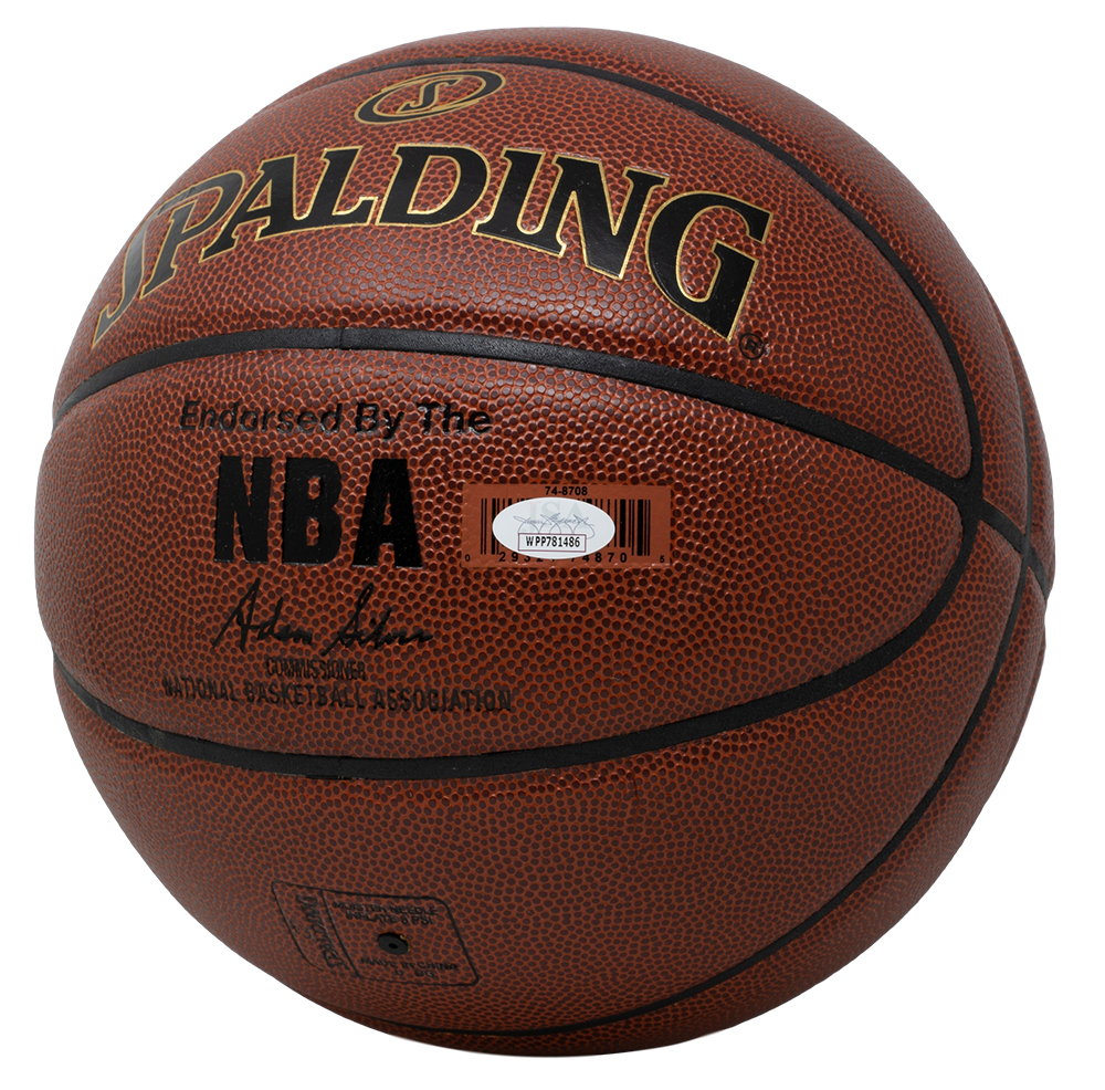 Allen Iverson Signed NBA Basketball Inscribed "The Answer" (JSA COA) at PristineAuction.com Allen Iverson Signed NBA Basketball Inscribed "The Answer" (JSA COA) at PristineAuction.com