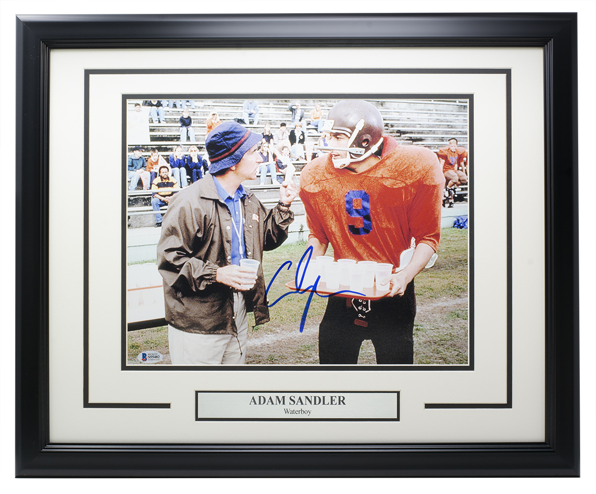Adam Sandler Signed "The Waterboy" 11x14 Custom Framed Photo Display (Beckett COA) at PristineAuction.com Adam Sandler Signed "The Waterboy" 11x14 Custom Framed Photo Display (Beckett COA) at PristineAuction.com