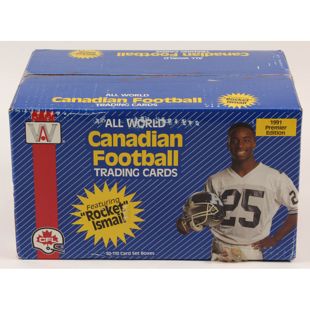 1991 All World Canadian Football Trading Cards Premier Editition Card ...