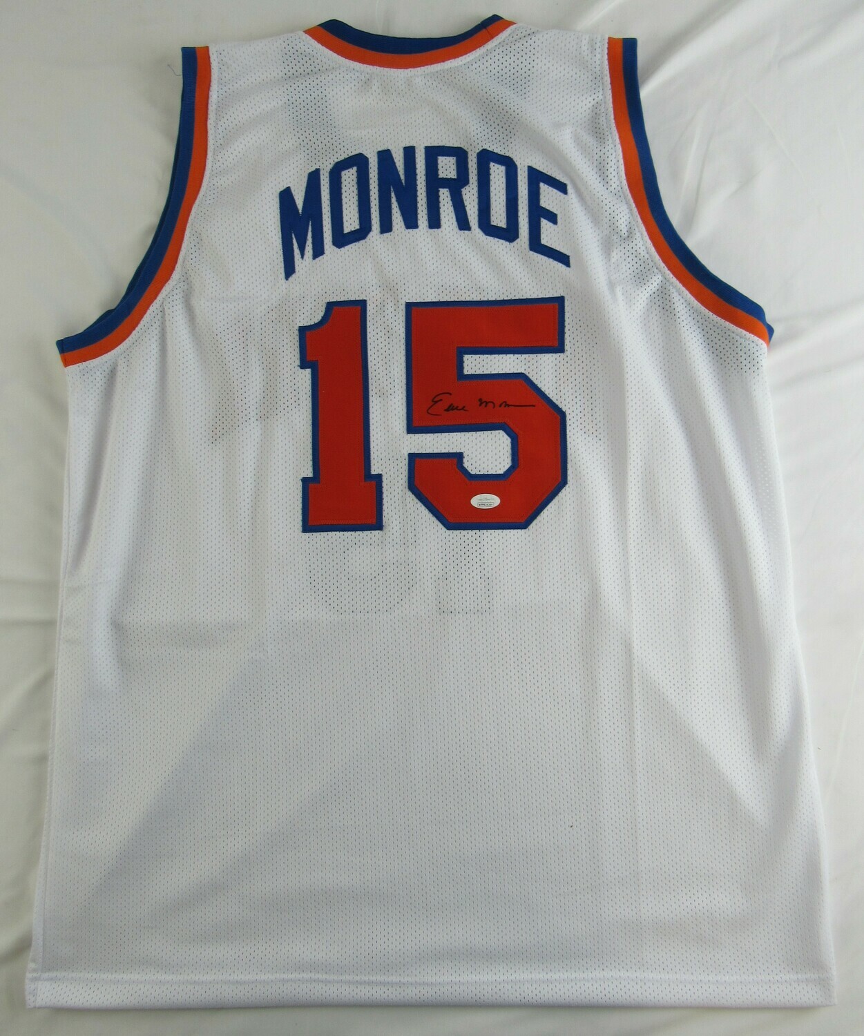 Earl Monroe Signed Jersey (JSA COA) at PristineAuction.com Earl Monroe Signed Jersey (JSA COA) at PristineAuction.com