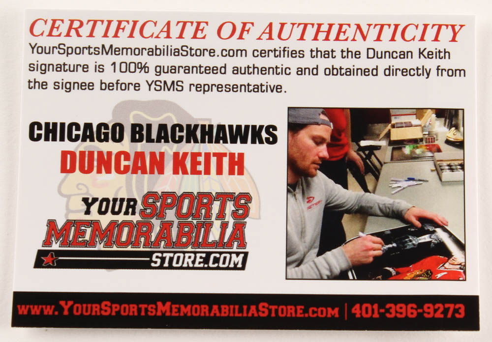 Duncan Keith Signed Blackhawks 2015 Stanley Cup Champions Logo Acrylic Hockey Puck (Keith COA) at PristineAuction.com Duncan Keith Signed Blackhawks 2015 Stanley Cup Champions Logo Acrylic Hockey Puck (Keith COA) at PristineAuction.com