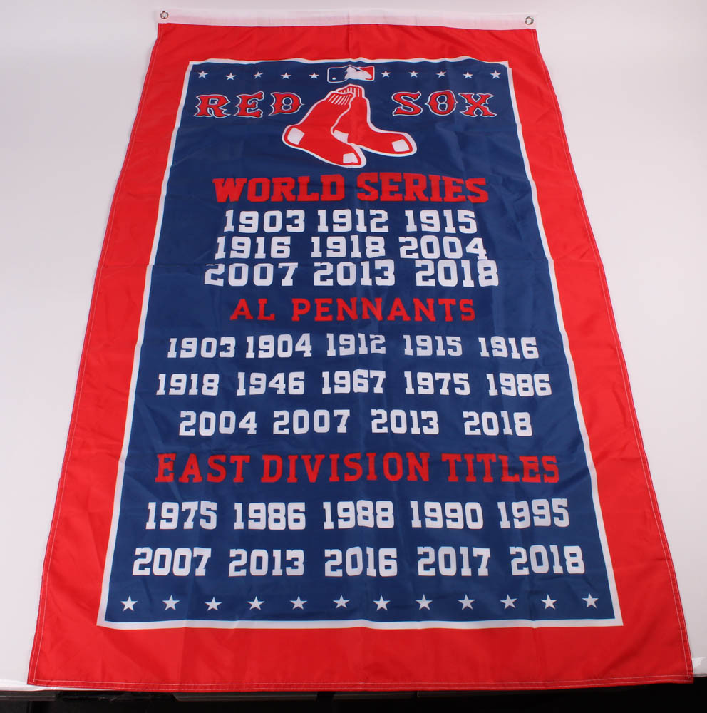 Red Sox World Series Banner at PristineAuction.com Red Sox World Series Banner at PristineAuction.com