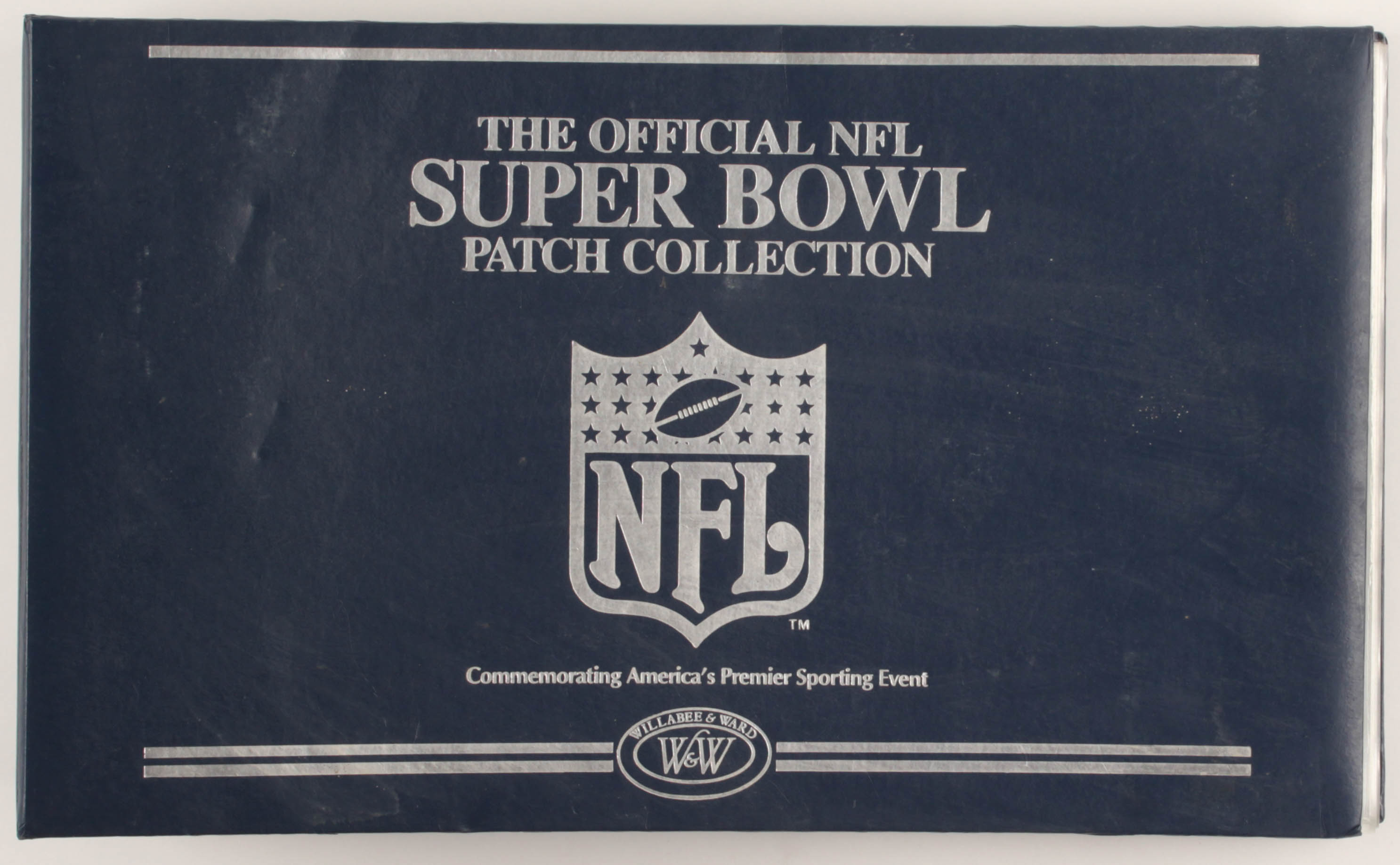 Lot of (11) Official NFL Super Bowl Patches with Patch Collection Binder at PristineAuction.com Lot of (11) Official NFL Super Bowl Patches with Patch Collection Binder at PristineAuction.com