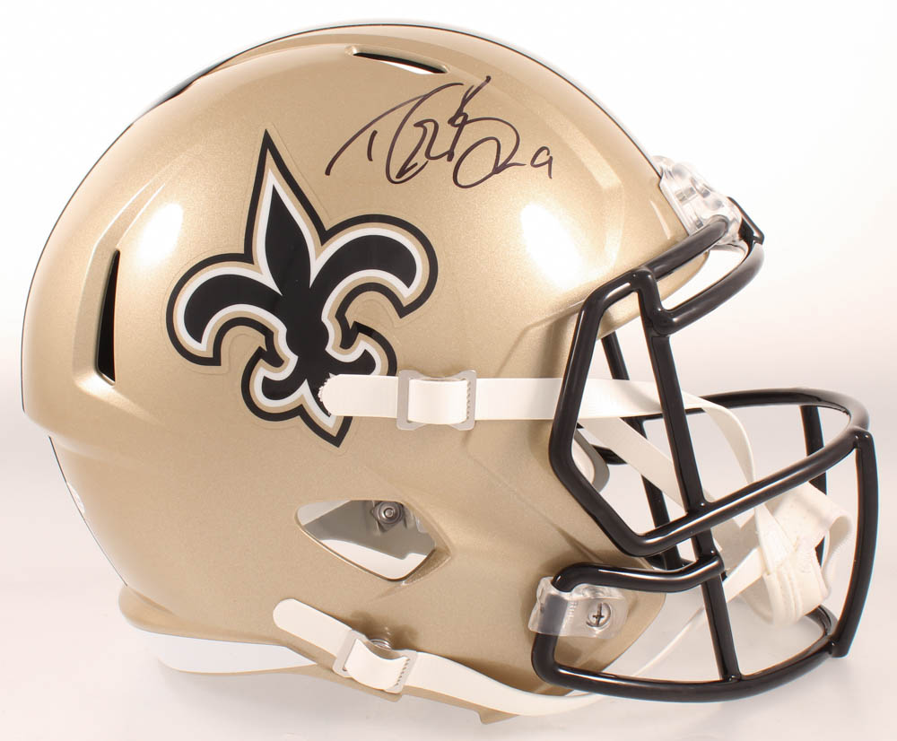 Drew Brees Signed Saints Full-Size Speed Helmet (Beckett COA & Brees Hologram) at PristineAuction.com Drew Brees Signed Saints Full-Size Speed Helmet (Beckett COA & Brees Hologram) at PristineAuction.com