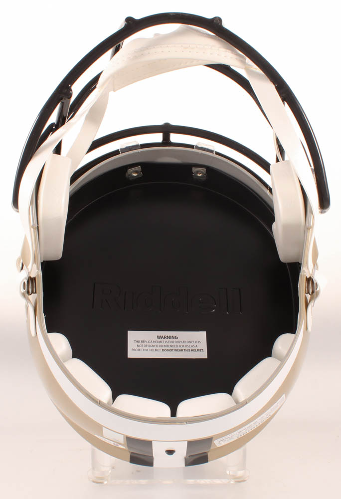 Drew Brees Signed Saints Full-Size Speed Helmet (Beckett COA & Brees Hologram) at PristineAuction.com Drew Brees Signed Saints Full-Size Speed Helmet (Beckett COA & Brees Hologram) at PristineAuction.com