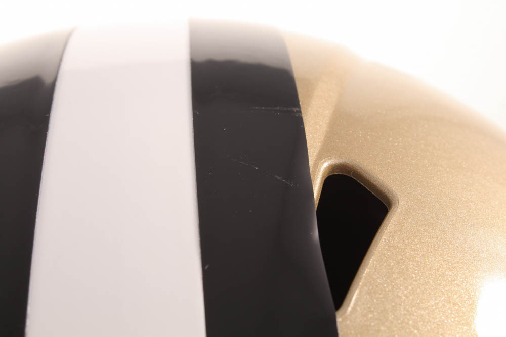 Drew Brees Signed Saints Full-Size Speed Helmet (Beckett COA & Brees Hologram) at PristineAuction.com Drew Brees Signed Saints Full-Size Speed Helmet (Beckett COA & Brees Hologram) at PristineAuction.com