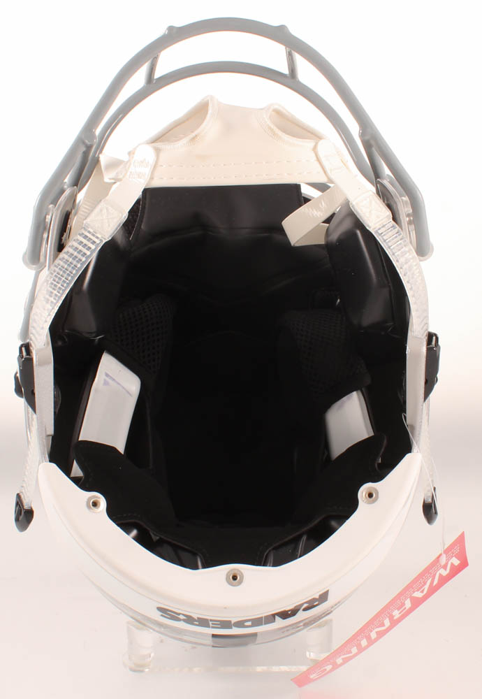 Bo Jackson Signed Raiders Full-Size Authentic On-Field SpeedFlex Helmet (Beckett COA & Jackson Hologram) at PristineAuction.com Bo Jackson Signed Raiders Full-Size Authentic On-Field SpeedFlex Helmet (Beckett COA & Jackson Hologram) at PristineAuction.com