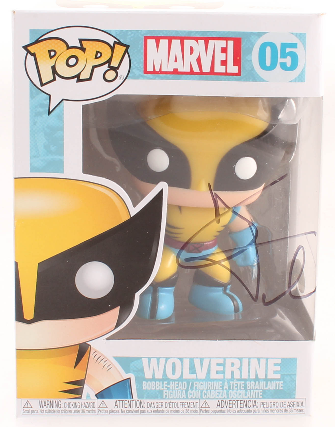 Hugh Jackman Signed "Marvel" #05 Wolverine Funko Pop! Vinyl Figure (AutographCOA COA) at PristineAuction.com Hugh Jackman Signed "Marvel" #05 Wolverine Funko Pop! Vinyl Figure (AutographCOA COA) at PristineAuction.com