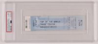 2001 Top of the World Trade Center Unused Ticket (PSA Encapsulated) at PristineAuction.com