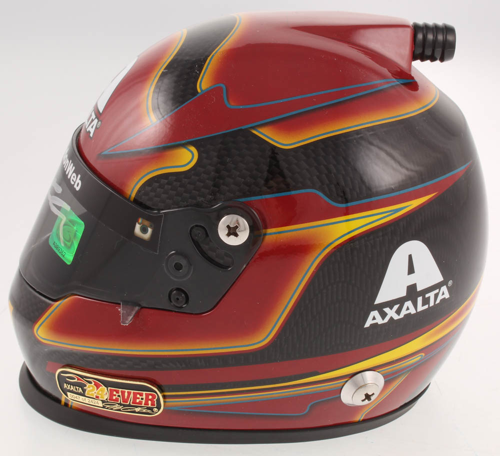 Jeff Gordon Signed NASCAR Limited Edition Axalta 1:2 Scale Mini Helmet (Gordon) at PristineAuction.com Jeff Gordon Signed NASCAR Limited Edition Axalta 1:2 Scale Mini Helmet (Gordon) at PristineAuction.com