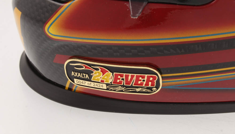 Jeff Gordon Signed NASCAR Limited Edition Axalta 1:2 Scale Mini Helmet (Gordon) at PristineAuction.com Jeff Gordon Signed NASCAR Limited Edition Axalta 1:2 Scale Mini Helmet (Gordon) at PristineAuction.com