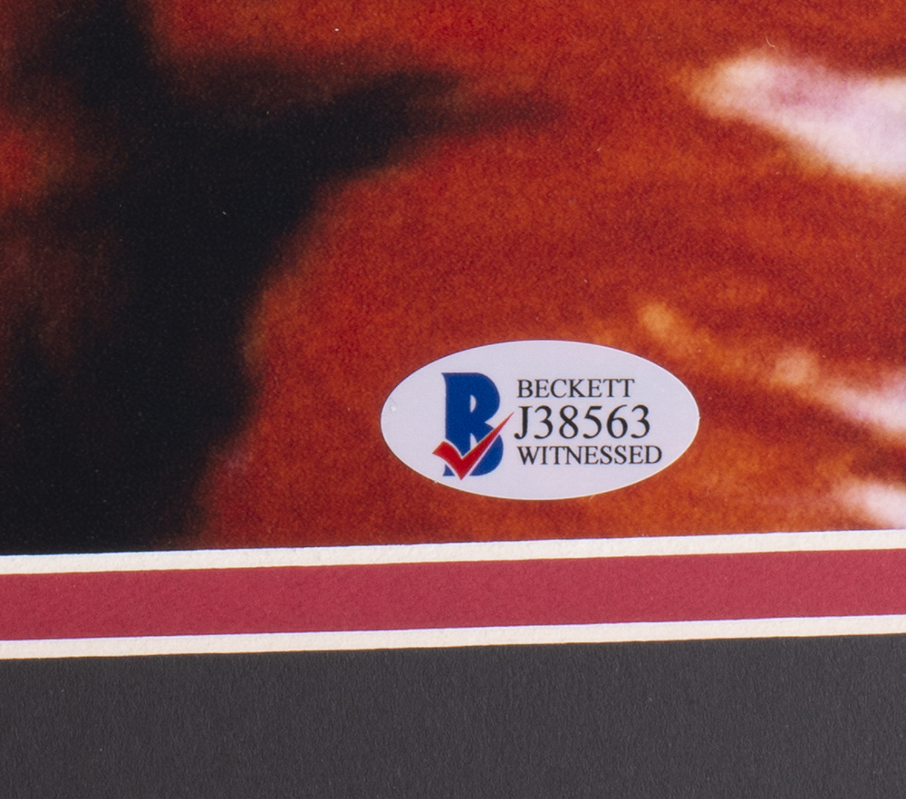 Burt Reynolds Signed "Smokey & The Bandit" 22x27 Custom Framed Photo Display (Beckett COA) at PristineAuction.com Burt Reynolds Signed "Smokey & The Bandit" 22x27 Custom Framed Photo Display (Beckett COA) at PristineAuction.com