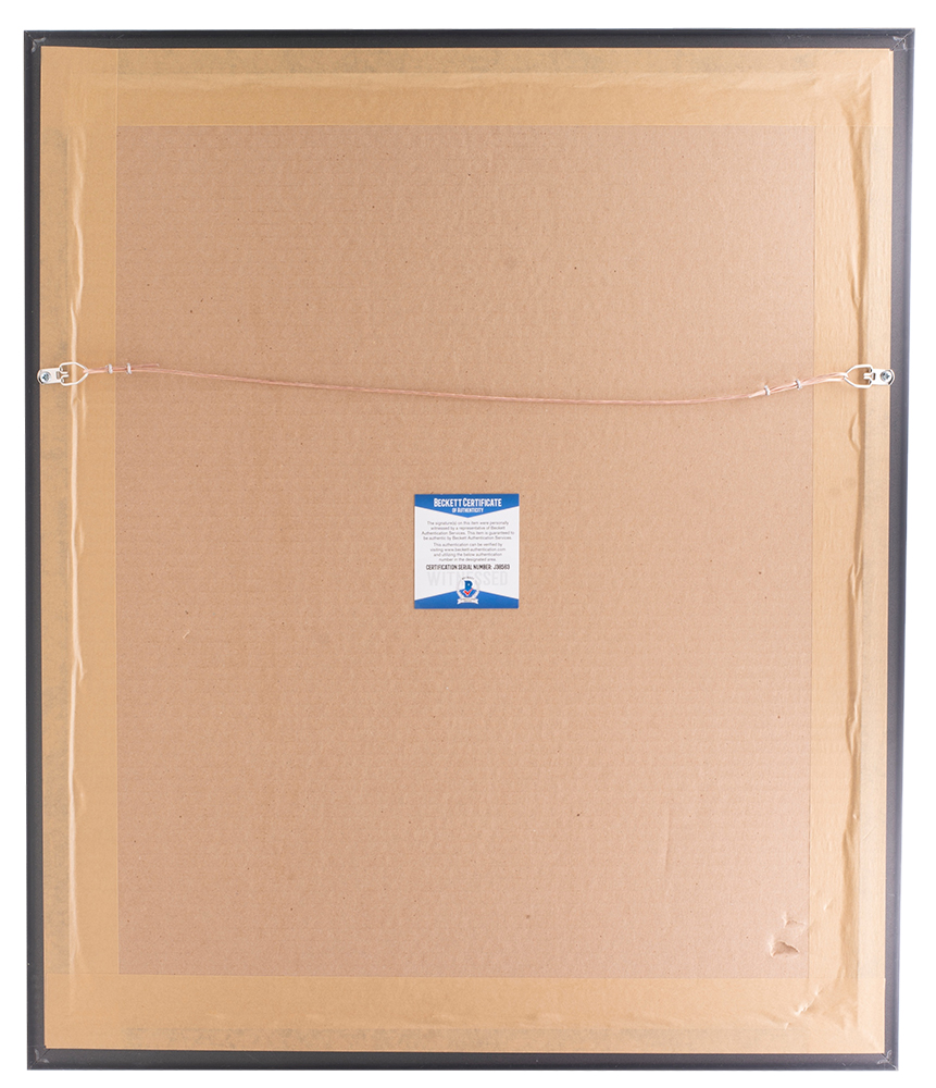 Burt Reynolds Signed "Smokey & The Bandit" 22x27 Custom Framed Photo Display (Beckett COA) at PristineAuction.com Burt Reynolds Signed "Smokey & The Bandit" 22x27 Custom Framed Photo Display (Beckett COA) at PristineAuction.com