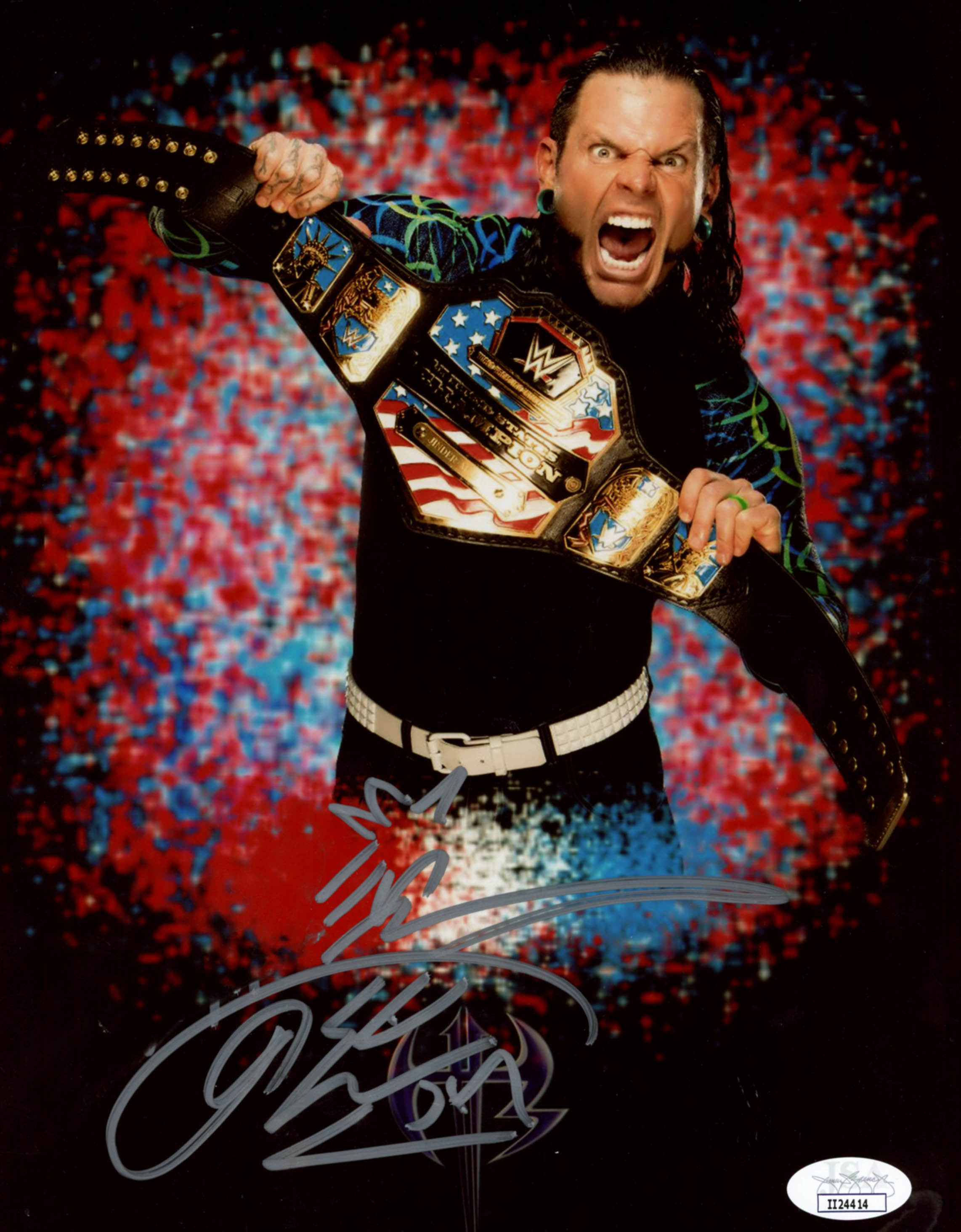 Jeff Hardy Signed WWE 8x10 Photo (JSA COA) at PristineAuction.com Jeff Hardy Signed WWE 8x10 Photo (JSA COA) at PristineAuction.com