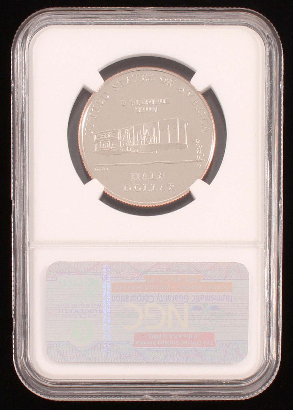 2003-P 50C First Flight Half Dollar Commermorative Coin (NGC PF69 Ultra Cameo) at PristineAuction.com 2003-P 50C First Flight Half Dollar Commermorative Coin (NGC PF69 Ultra Cameo) at PristineAuction.com