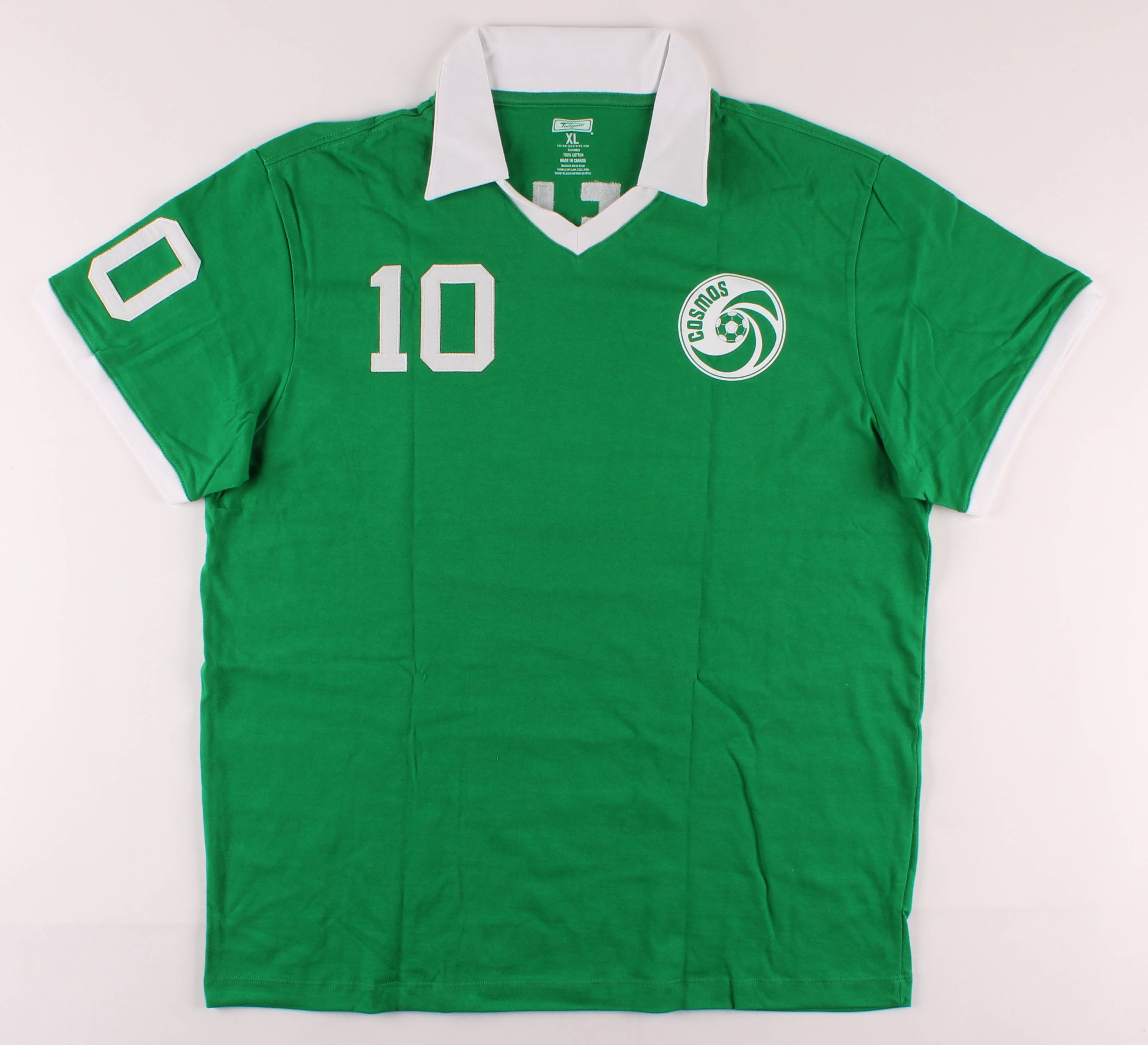 Pele Signed Cosmos Jersey (Steiner COA) at PristineAuction.com Pele Signed Cosmos Jersey (Steiner COA) at PristineAuction.com