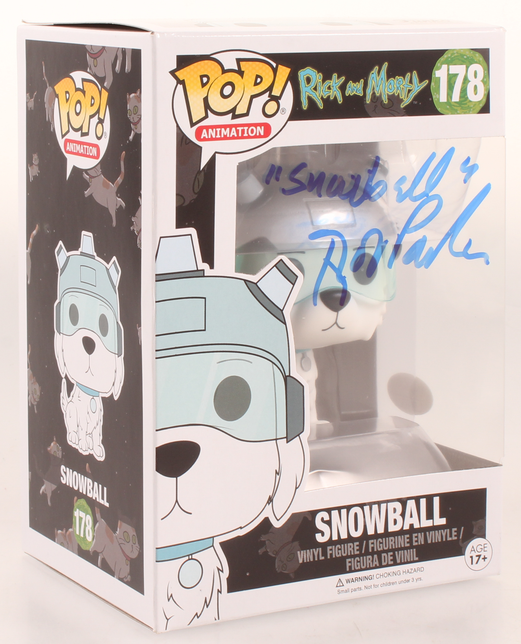Rob Paulsen Signed "Rick & Morty" Snowball #178 Funko POP! Vinyl Figure Inscribed "Snowball" (JSA COA) at PristineAuction.com Rob Paulsen Signed "Rick & Morty" Snowball #178 Funko POP! Vinyl Figure Inscribed "Snowball" (JSA COA) at PristineAuction.com
