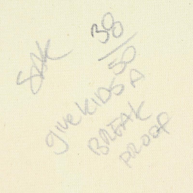 Steve Kaufman Signed "I Love Brooklyn" LE 24x24 Hand Pulled Silkscreen on Canvas (PA) at PristineAuction.com Steve Kaufman Signed "I Love Brooklyn" LE 24x24 Hand Pulled Silkscreen on Canvas (PA) at PristineAuction.com