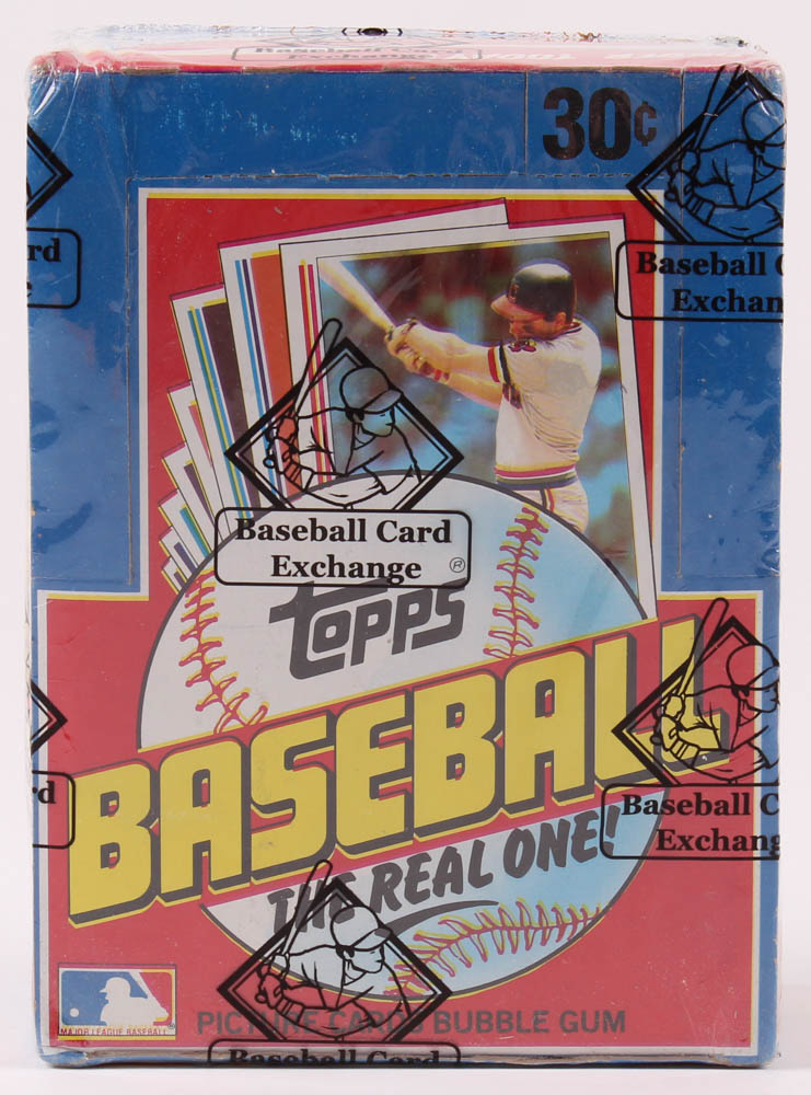1982 Topps Baseball Wax Box (BBCE Certified) at PristineAuction.com 1982 Topps Baseball Wax Box (BBCE Certified) at PristineAuction.com
