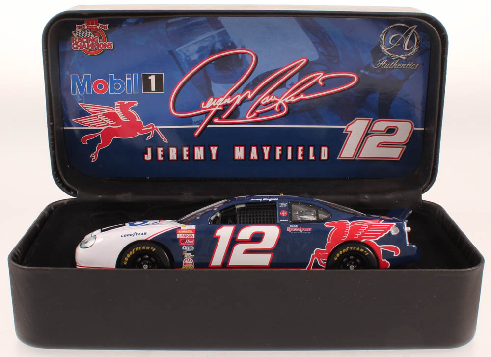 Jeremy Mayfield LE #12 Mobil 1 1999 Ford Taurus 1:24 Scale Die Cast Car at PristineAuction.com Jeremy Mayfield LE #12 Mobil 1 1999 Ford Taurus 1:24 Scale Die Cast Car at PristineAuction.com