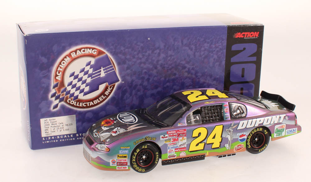 Jeff Gordon LE #24 Dupont 2000 Chevrolet Monte Carlo 1:24 Scale Die Cast Car at PristineAuction.com Jeff Gordon LE #24 Dupont 2000 Chevrolet Monte Carlo 1:24 Scale Die Cast Car at PristineAuction.com