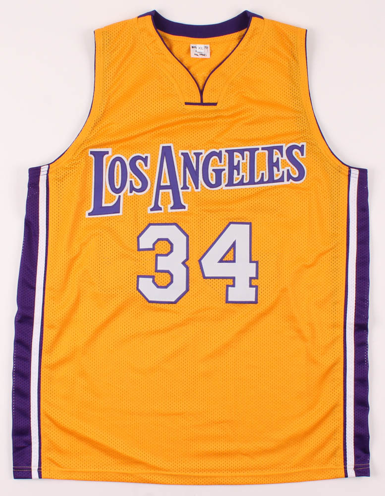 Shaquille O'Neal Signed Jersey (JSA COA) at PristineAuction.com Shaquille O'Neal Signed Jersey (JSA COA) at PristineAuction.com