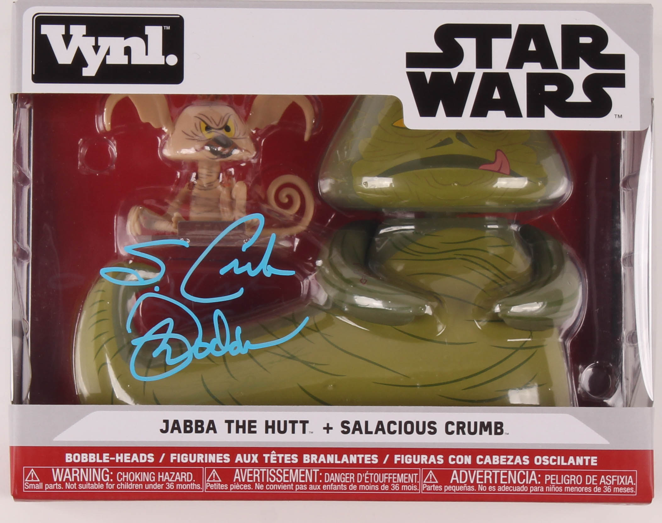 Mark Dodson Signed "Star Wars" Jabba the Hutt & Salacious Crumb Funko Vynl. Vinyl Figures Set Inscribed "S. Crumb" (Legends COA) at PristineAuction.com Mark Dodson Signed "Star Wars" Jabba the Hutt & Salacious Crumb Funko Vynl. Vinyl Figures Set Inscribed "S. Crumb" (Legends COA) at PristineAuction.com