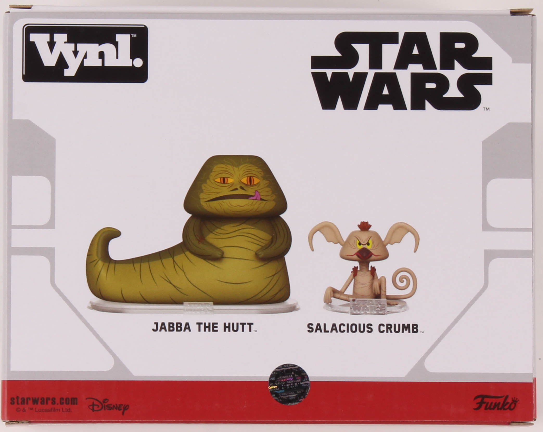 Mark Dodson Signed "Star Wars" Jabba the Hutt & Salacious Crumb Funko Vynl. Vinyl Figures Set Inscribed "S. Crumb" (Legends COA) at PristineAuction.com Mark Dodson Signed "Star Wars" Jabba the Hutt & Salacious Crumb Funko Vynl. Vinyl Figures Set Inscribed "S. Crumb" (Legends COA) at PristineAuction.com