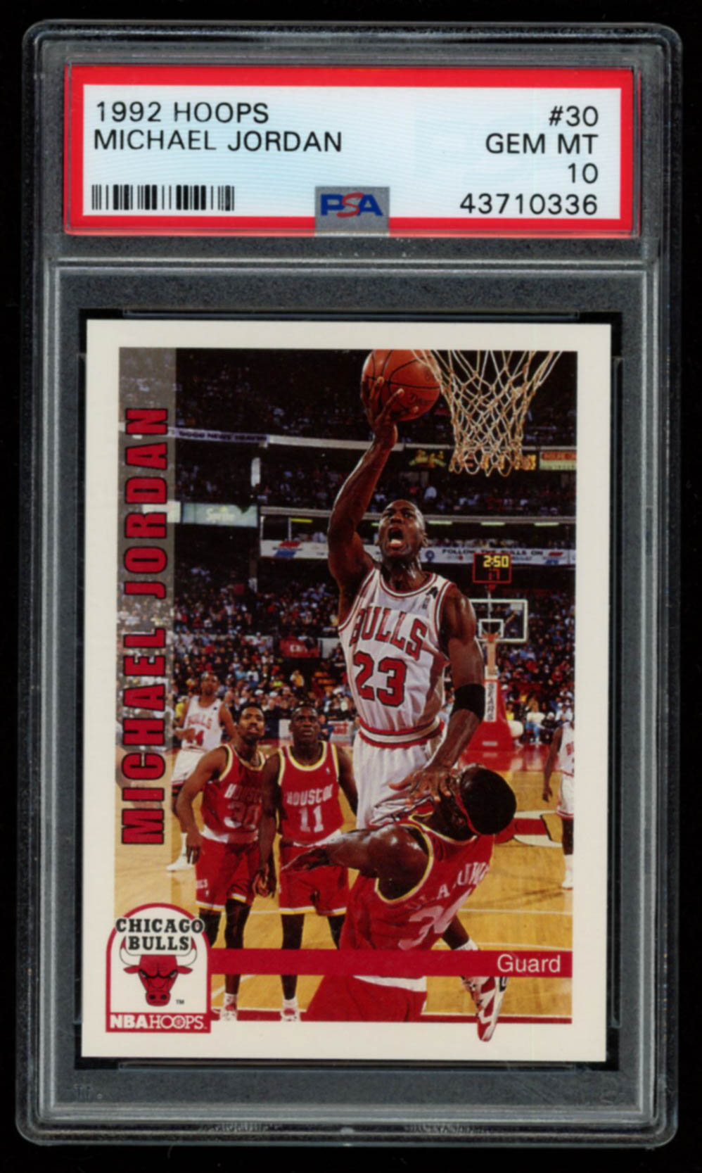 Michael Jordan 1992-93 Hoops #30 (PSA 10) at PristineAuction.com Michael Jordan 1992-93 Hoops #30 (PSA 10) at PristineAuction.com