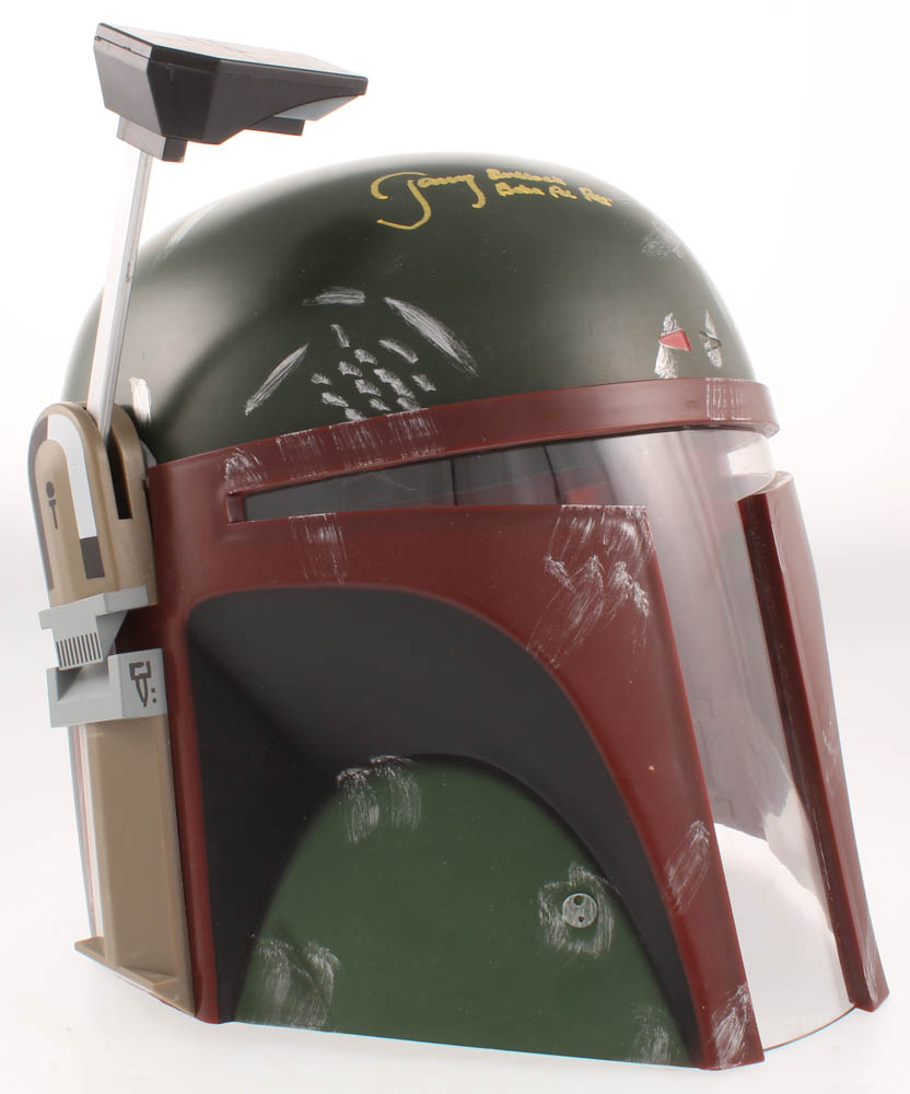 Jeremy Bulloch Signed "Star Wars" Boba Fett Full-Size Helmet Inscribed "Boba Fett" (JSA Hologram) at PristineAuction.com Jeremy Bulloch Signed "Star Wars" Boba Fett Full-Size Helmet Inscribed "Boba Fett" (JSA Hologram) at PristineAuction.com