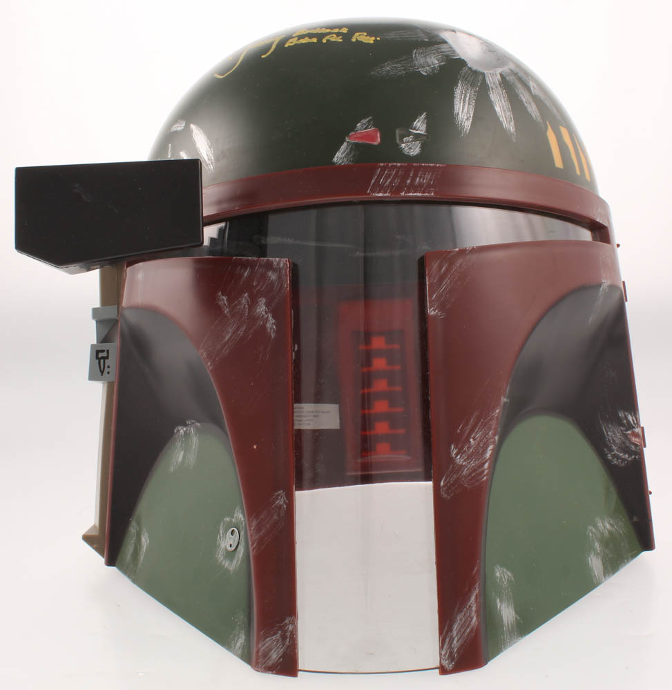 Jeremy Bulloch Signed "Star Wars" Boba Fett Full-Size Helmet Inscribed "Boba Fett" (JSA Hologram) at PristineAuction.com Jeremy Bulloch Signed "Star Wars" Boba Fett Full-Size Helmet Inscribed "Boba Fett" (JSA Hologram) at PristineAuction.com