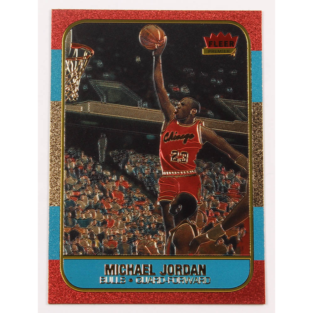 1996 fleer polychrome jordan