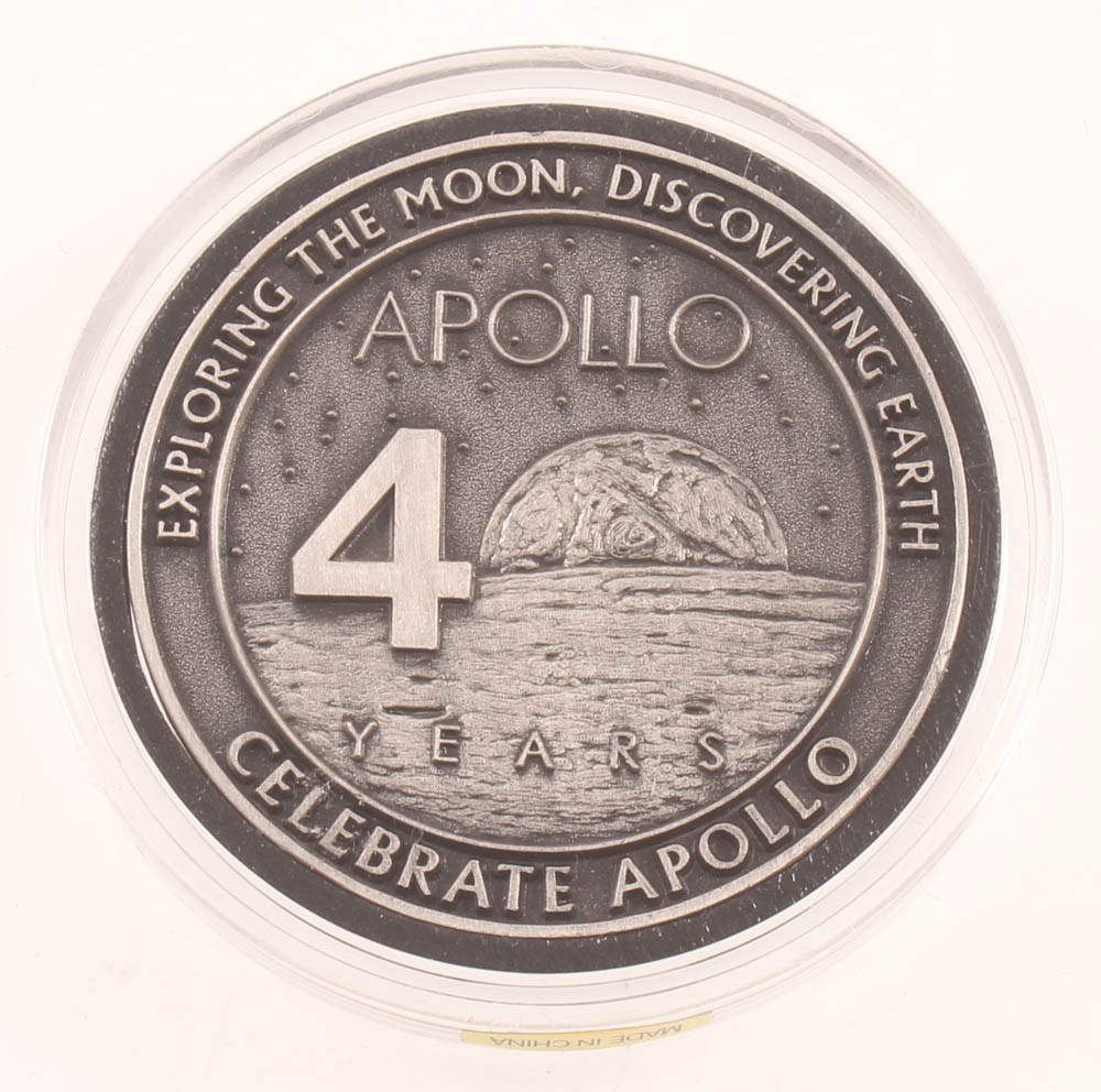 Apollo 17 40th Anniversary Commemorative Medallion at PristineAuction.com Apollo 17 40th Anniversary Commemorative Medallion at PristineAuction.com