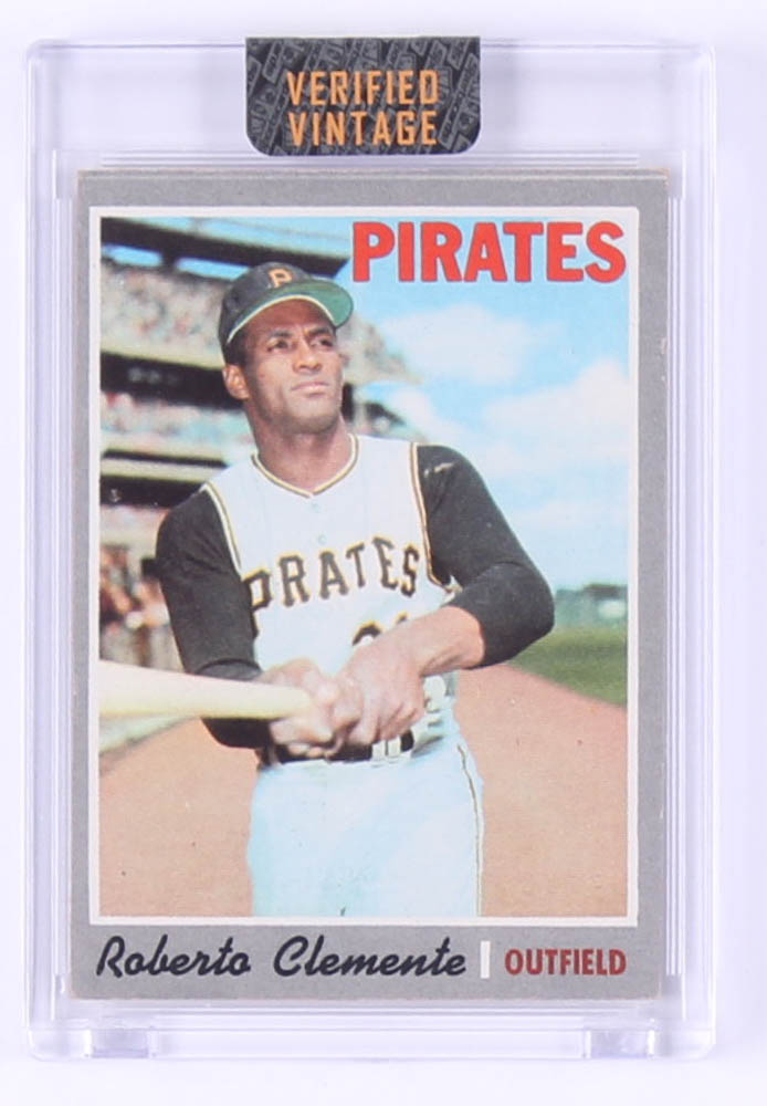 Roberto Clemente 1970 Topps #350 (Sportscard.com Encapsulated) at PristineAuction.com Roberto Clemente 1970 Topps #350 (Sportscard.com Encapsulated) at PristineAuction.com
