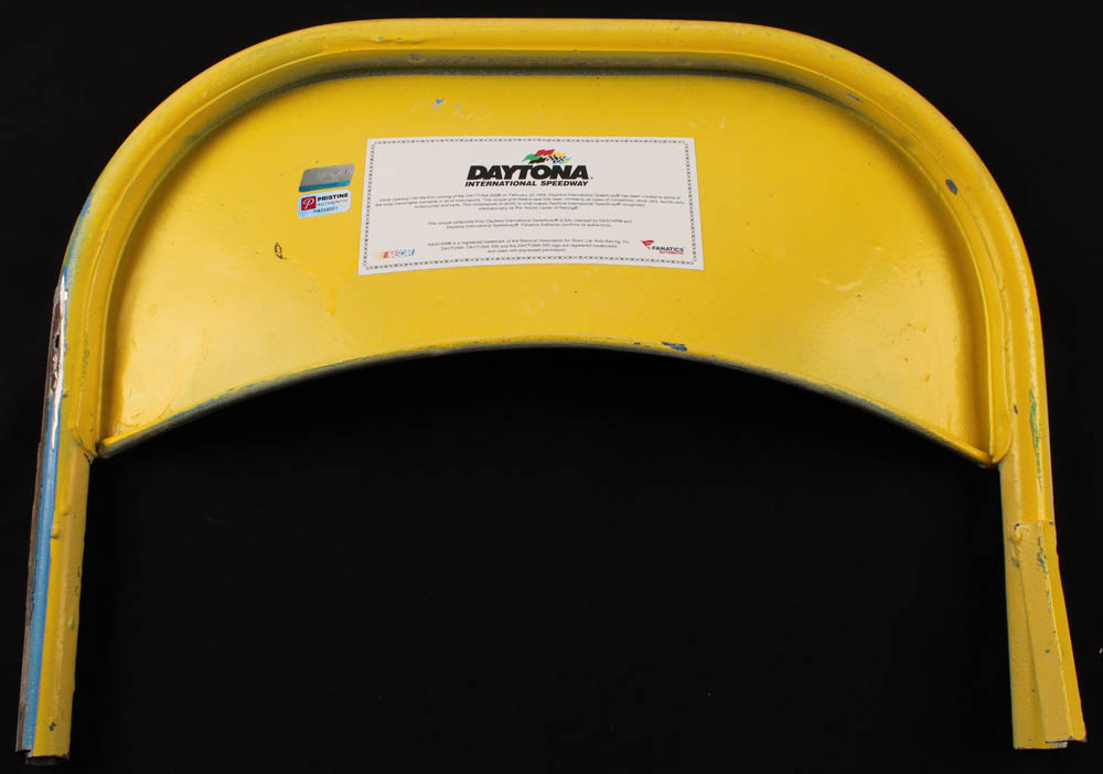 Joey Logano Signed Original #22 Daytona International Speedway Seat Back (Fanatics COA & PA COA) at PristineAuction.com Joey Logano Signed Original #22 Daytona International Speedway Seat Back (Fanatics COA & PA COA) at PristineAuction.com